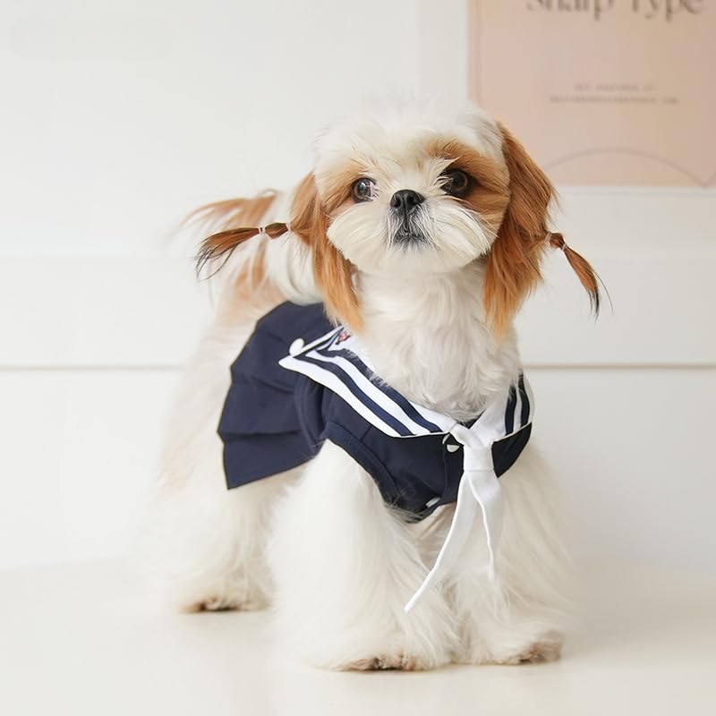 Vestido Princesa para Perros Pequeños Azul Talla X-Large miniatura 4