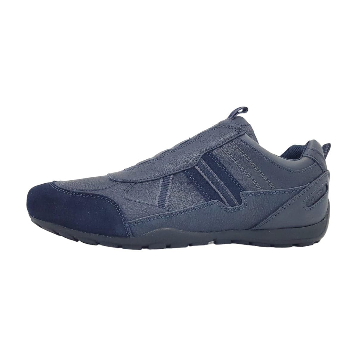 Geox Boys' U Ravex B Trainers, Navy, 7 UK