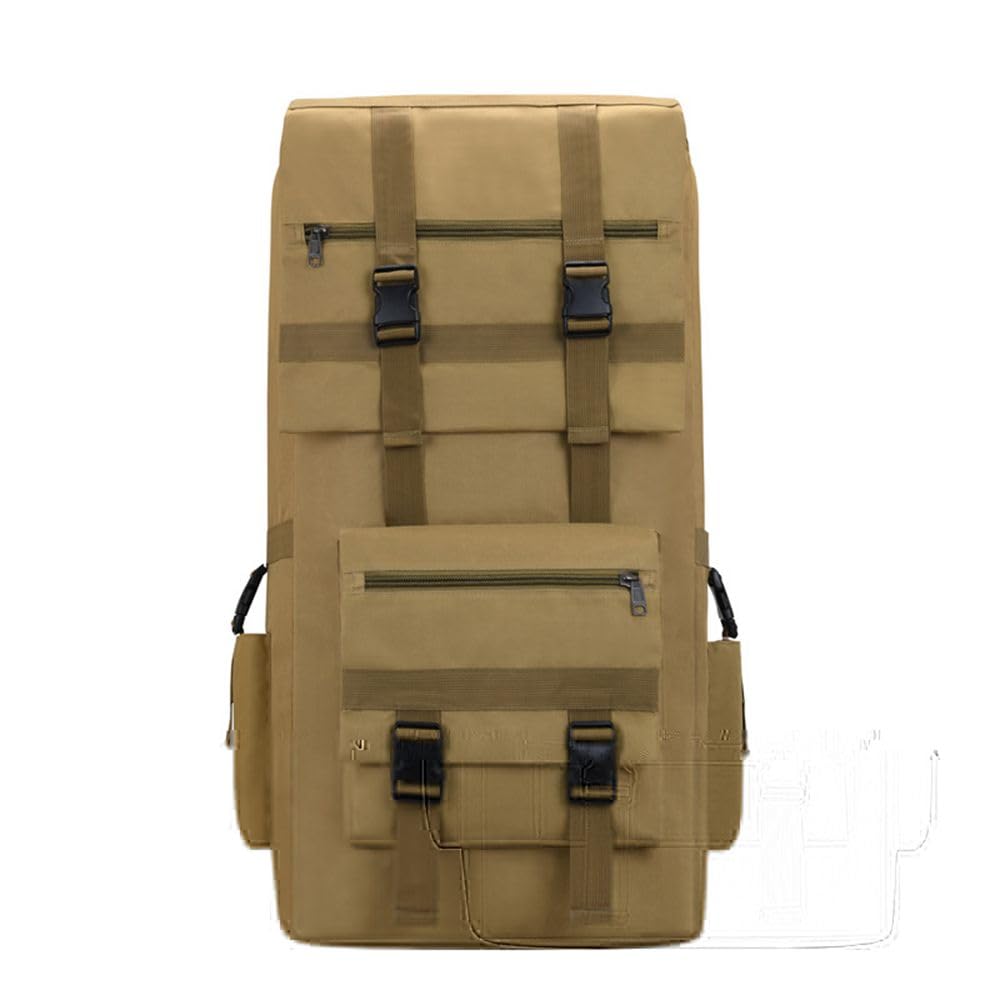 Rucksack 120L Große Kapazität Military Outdoor Wanderrucksack - Wasserdicht Camping Bergsteigen Backpacker für Damen und Herren mit Camouflage Design