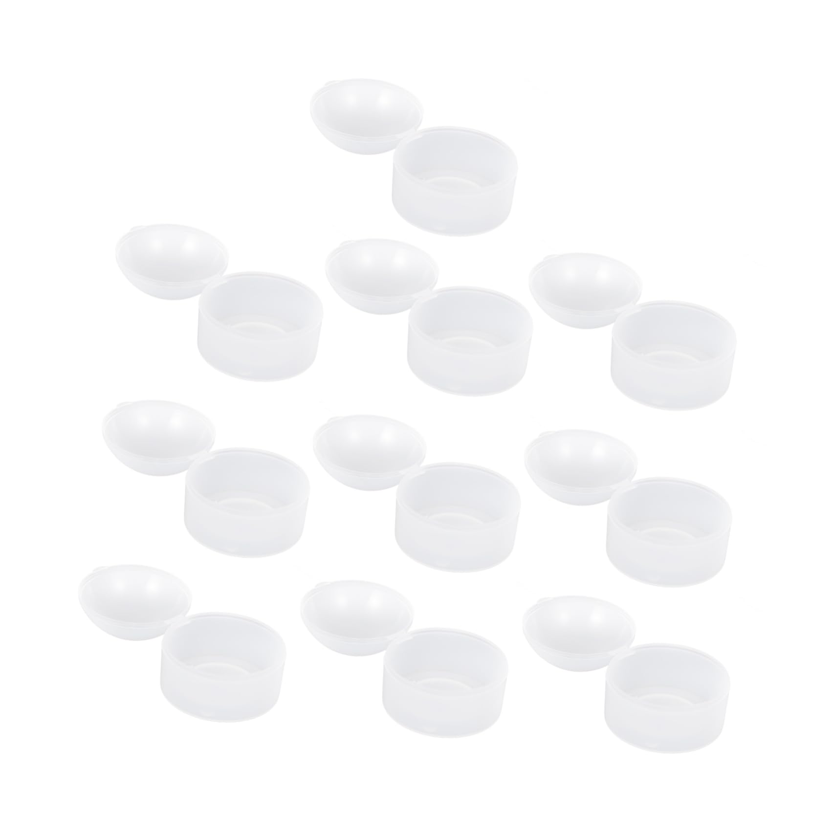 Milisten 10Pcs Portable Pacifier Storage Box Food Grade Pacifier Holder Case for Easy Open Design for Travel Home Use Keeps Pacifiers Clean and Organized