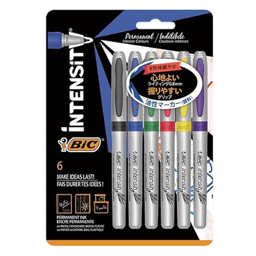 �{�[���y�� ���� �E���g���t�@�C�� �׎� 0.8mm 6�F Bic �r�b�N Intensity JP ITS-PMULFNPK6