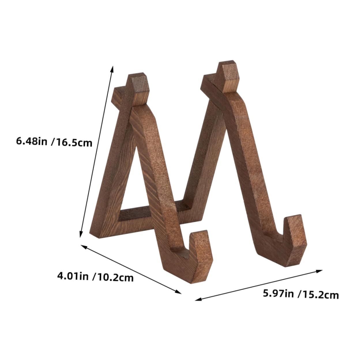 FUNOMOCYA Kitchen Stand Wooden Recipe Stand Book Holder Kitchen Book Rack Decor for Display