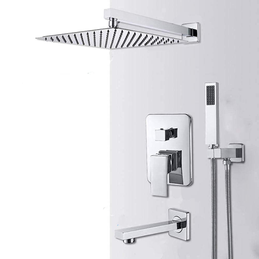 Ensemble de robinets de douche à cascade de pluie pour une bulle de détente