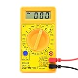 HILTEX 40508 Digital Multimeter | Diode And Transistor Tester | AC/DC Volt Test | Test Probes | Voltmeter | Multitester |Volt/OHM Meter (VOM)
