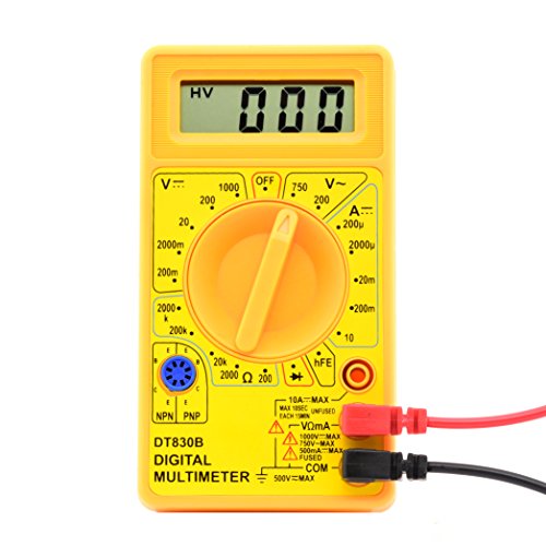 Multimeter - Digital, Light, Large Screen