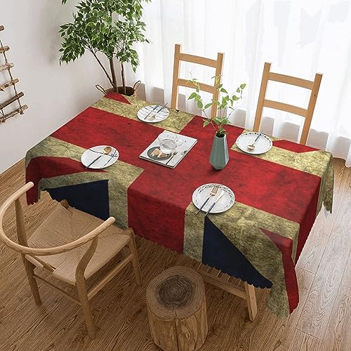 Nappe rectangulaire lavable Union Jack pour protéger votre table de salle à manger - 2