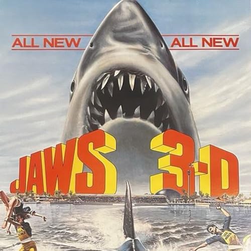 『Jaws III (1983) - A Giant 3-D Shark Visits SeaWorld!』のカバーアート