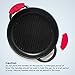 Jean-Patrique Cast Iron Skillet Handle Covers, Set of 2 – Red Silicone Pot Handle Cover - Heat-Resistant Up to 464°F, Fits Whatever Pan & Other Skillets