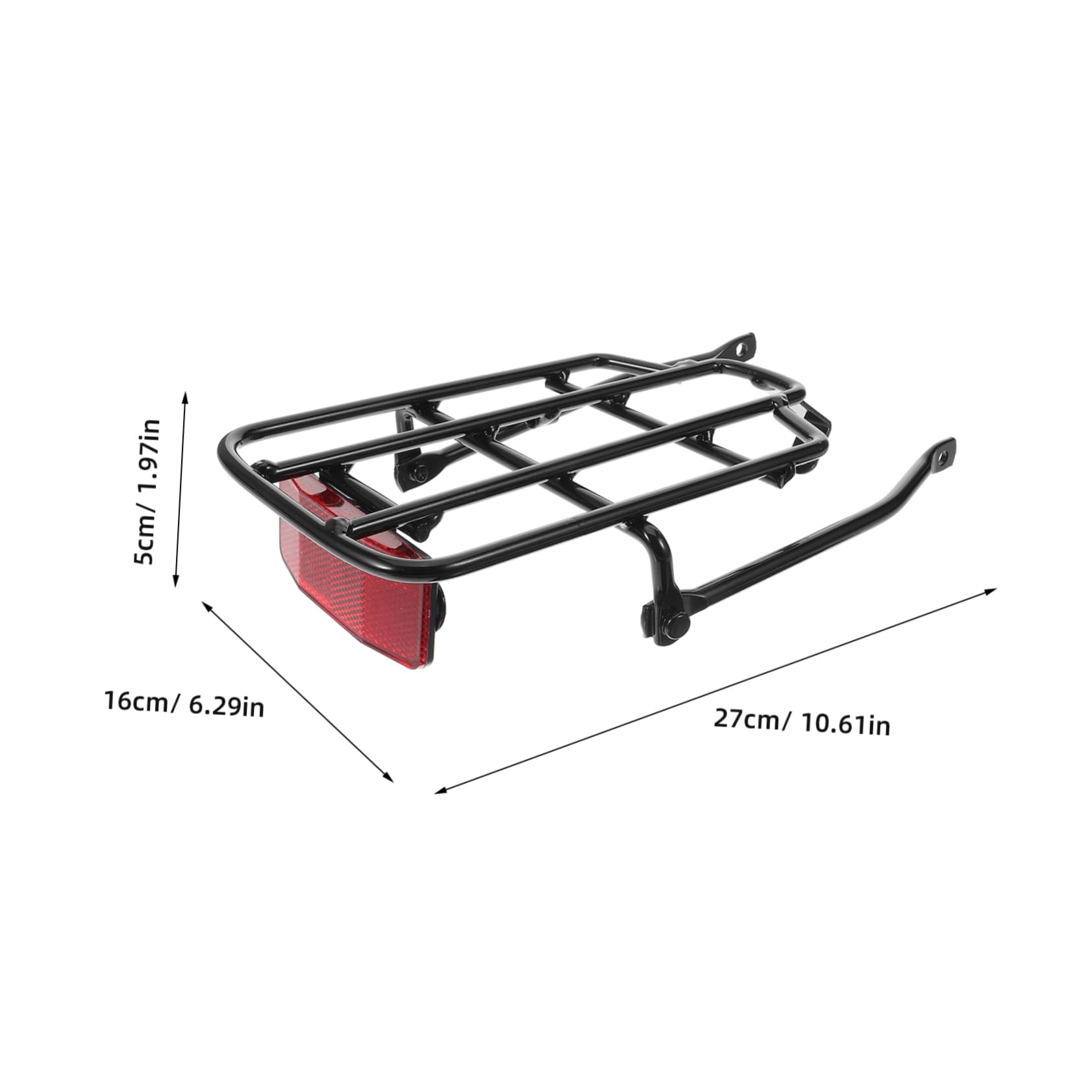 Toddmomy Bike Rack for Back of Bike High Elasticity Backseat Bicycle Rear Rack Lightweight and Durable Design for Comfortable Cycling