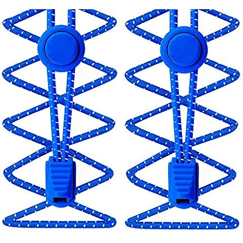 Elastische Schnürsenkel, Schnellschnürsystem, YOCZOX 120cm Gummischnüre, Schnellschnürsystem Locks Speed Locks, komfort Senkel mit Schnellverschluss ohne zu binden, Ideal für verschiedene Schuhe 1Paar Cover