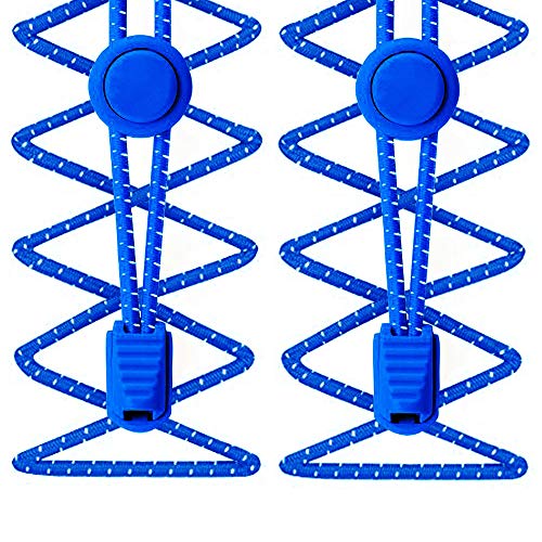 Elastische Schnürsenkel, Schnellschnürsystem, YOCZOX 120cm Gummischnüre, Schnellschnürsystem Locks Speed Locks, komfort Senkel mit Schnellverschluss ohne zu binden, Ideal für verschiedene...