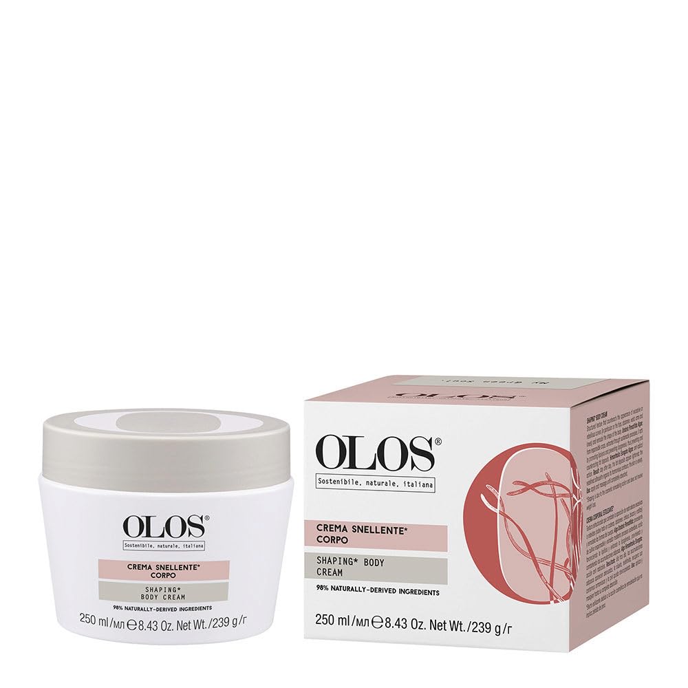 OLOS Crema Snellente Corpo 250ml - Indicata per constrastare rotondità eccessive e rimodellare le forme del corpo.