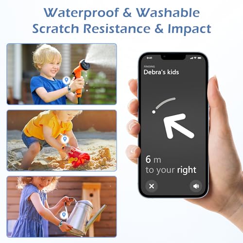 2 Pack Waterproof Bracelet Compatible with (1 &3nd Gen) for Kid - image 6