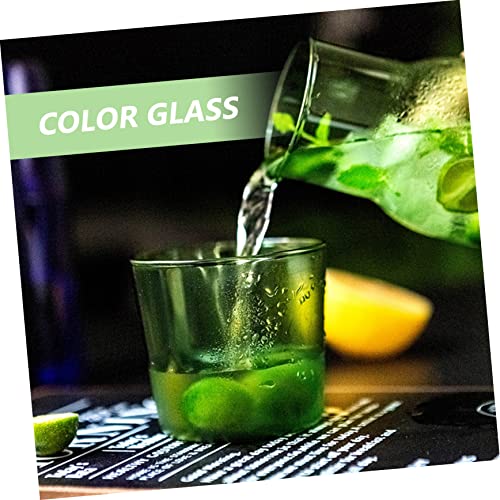 Set de vasos reutilizables de vidrio borosilicato 1 taza miniatura 6