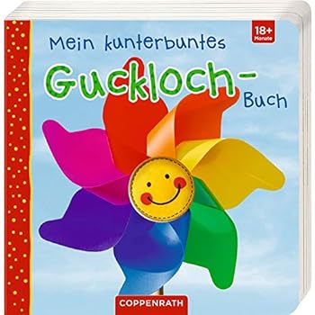 Board book Mein kunterbuntes Guckloch-Buch [German] Book