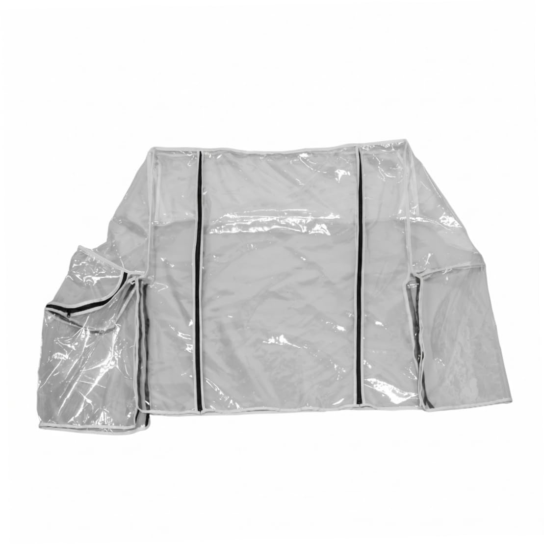 Rain Cover For Wagon, Waterproof Transparent Wagon Rain Cover For Kids Camping Wagons - Wagons Not Included