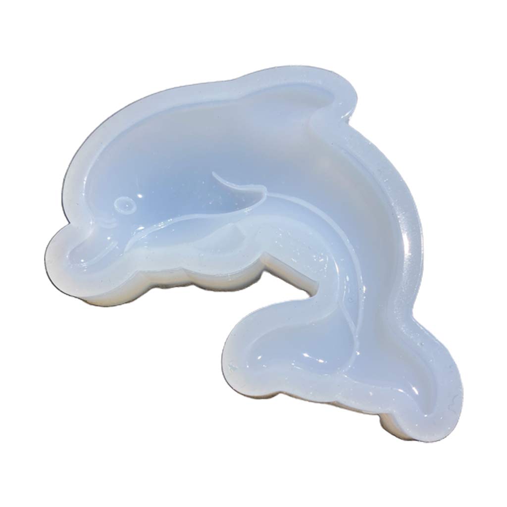 KERDEJAR Crystal Epoxy Resin Mold Dolphin Pendant Casting Silicone Mould DIY Crafts Jewellry Making Tools