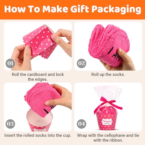 HAPPYPOP 32nd Birthday Gifts for Women - 1993 32 Year Old Socks, Ideal Gifts for 32 Year Old Woman Female Her4