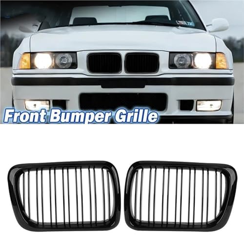Calandre double ligne noire pour restaurer le style de votre BMW E36 - 2
