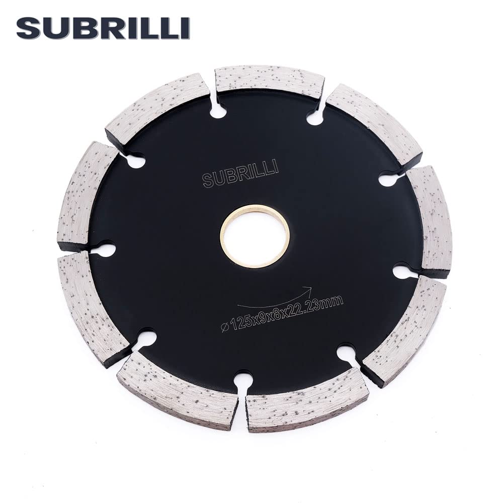 5 Inch Tuck Point Diamond Saw Blade Concrete Stone 8mm Thick Segment Cutting Disc