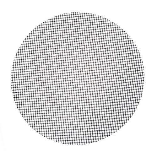 display08 High Temperature Resistant Non Stick Surface BBQ Mesh Grill Mat Barbecue Pad Round 40 * 40cm