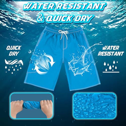 Image of Mens Swimming Trunks Swim Trunks Quick Dry Swim Shorts with Mesh Lining Funny Swimwear Bathing Suits