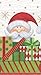 Entertaining with Caspari Guest Towels, Santa, Pack of 15