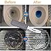 ARESOUL Toilet Bowl Pumice Cleaning Stone with Handle - Sturdy, High Density, Rust Grill Griddle Cleaner for Kitchen/Bath/Pool/Spa/Household Cleaning 2 Pack