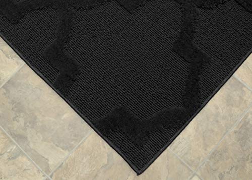 Tapete Garland Rug Quatro Negro 213 x 152 cm miniatura 4