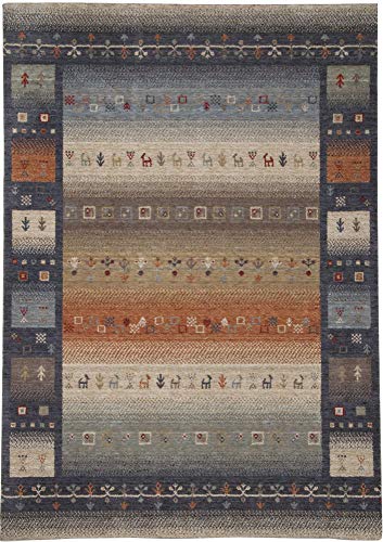 Klassischer Orient Teppich | Gabbeh Style | wie handgeknüpft | super weich und angenehm |70 x 140...