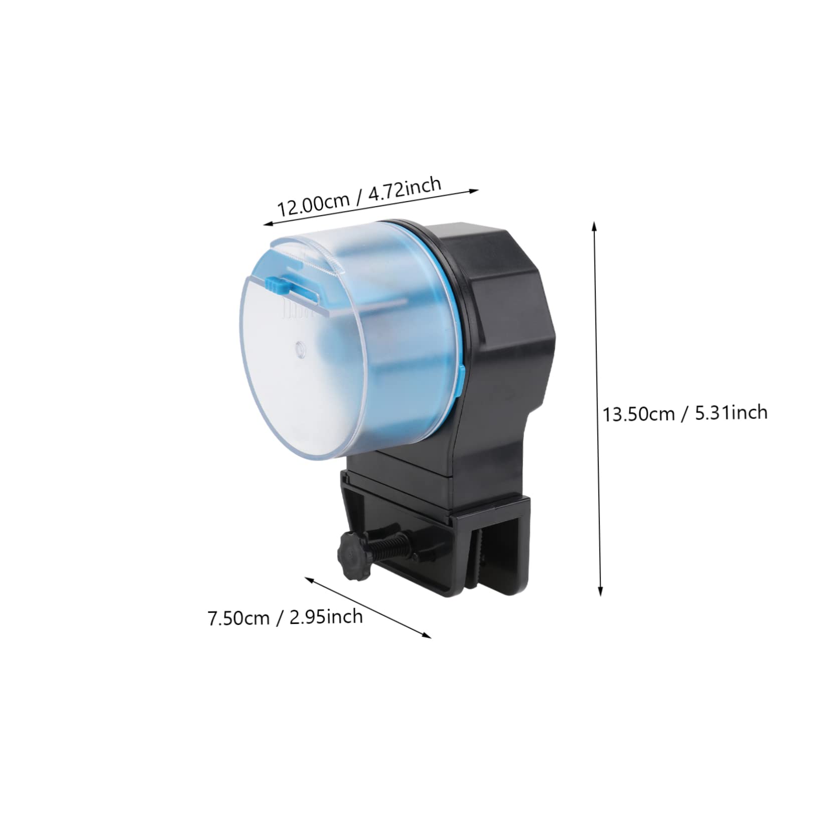 COLLBATH Automatic Fish Feeder for Aquarium Set Intelligent Feeding for