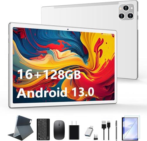 KADYBE 2025 Última tableta 5G WiFi Android 13 Tablet 10 pulgadas, 128 GB de ROM (1TB TF),...