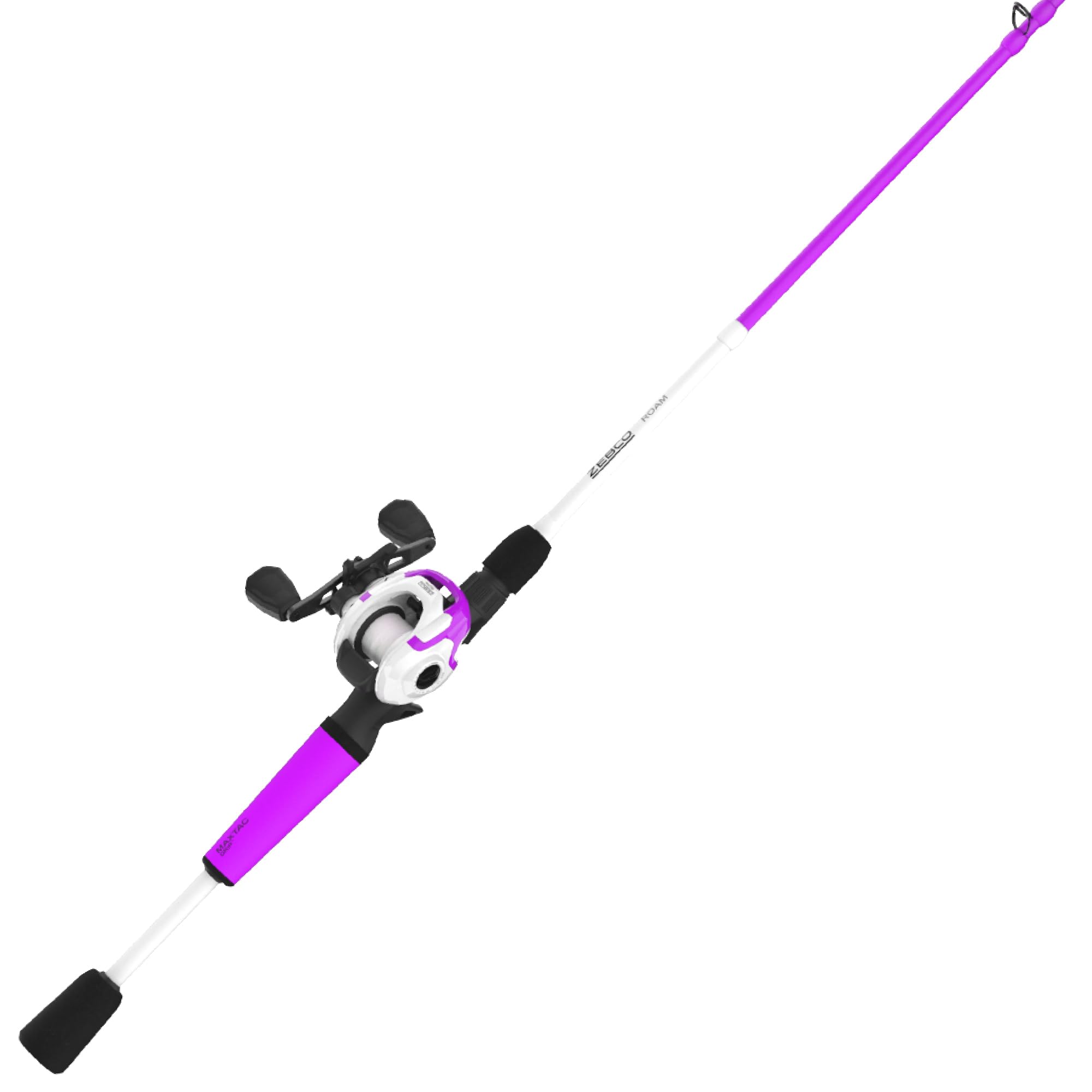 Zebco Roam Baitcast Reel and Fishing Rod Combo