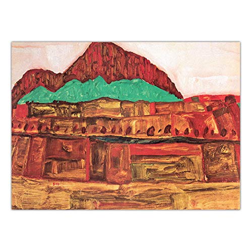 Österreichische Abstrakte Figur Kunst Ölgemälde Home Decoration Leinwand Kunst Wand Bild Poster Frameless50X70Cm C1637