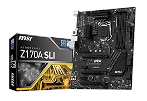 MSI Pro Solution Intel Z170A LGA 1151 DDR4 USB 3.1 ATX Motherboard (Z170A SLI)