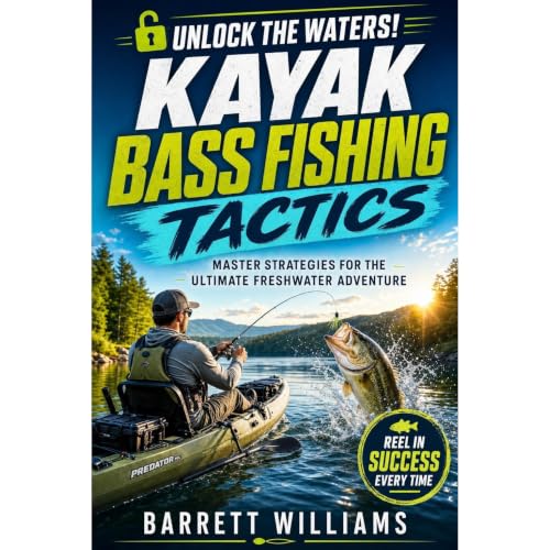 Kayak Bass Fishing Tactics Audiolibro Por Barrett Williams arte de portada