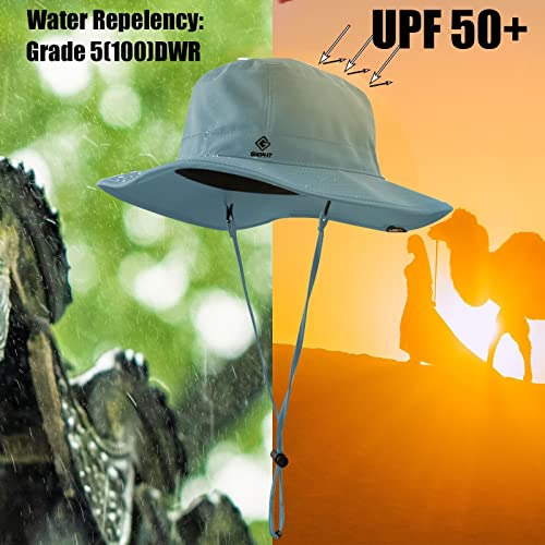 Image of Fishing Hat for Mens Sun Hat Wide Brim Bucket Hat SPF UV Protection XL XXL Large Size Big Head Hiking Beach Safari