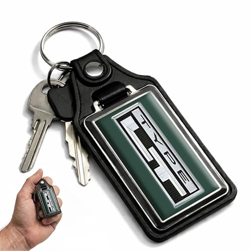 Image of Brotherhood Car Key Chain for Camaro - Classic Models Keychain for Men and Women Gift Key Ring - Dark Green - Type LT