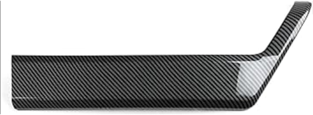 Keptrim for 2021 2022 2023 2024 2025 Ford F-150 Interior Accessories Front Door Handles Trim Covers, ABS Carbon Fiber, 2pcs