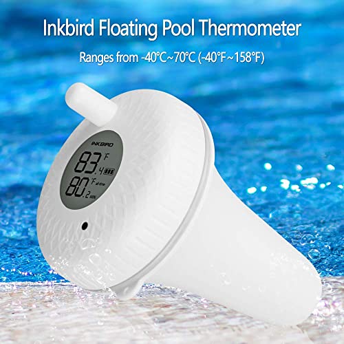 Floating Pool Thermometer Easy To Read, Digital Pool Spa Thermometer, Lcd Screen(Battery Not Included) #TOP4