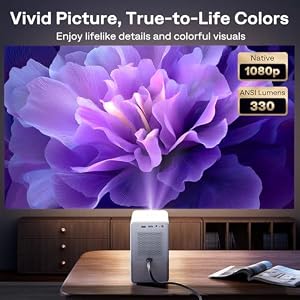 Aurzen Roku TV D1R Cube Smart Outdoor Projector with WiFi and Bluetooth — photo 3 of 6
