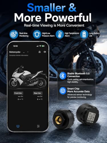 XiangAi Bluetooth Motorcycle TPMS