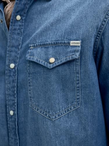 Image of Jack & Jones Men's Jjesheridan Shirt L /S Noos Jjesheridan Shirt L /S Noos (Pack of 1)
