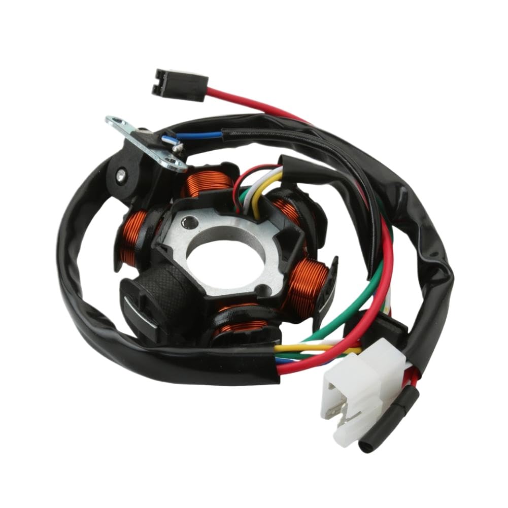 Stator 6 Spulen Kompatibel Mit Dio AF17 AF18 AF27 AF28 Bali50 SFX50 50cc 2-Takt