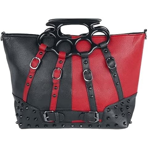 Poizen Industries Harley Juno Studded Top Handle Punk Bag Gothic Handbag Cover