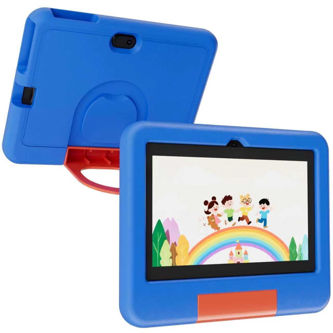 Android Tablet 7 inch Tablets with Case, 4GB RAM 32GB ROM 1TB Expand, Quad-core Processor Tablet PC, 1024 x 600 IPS Screen, Dual Cameras, 3000mAh