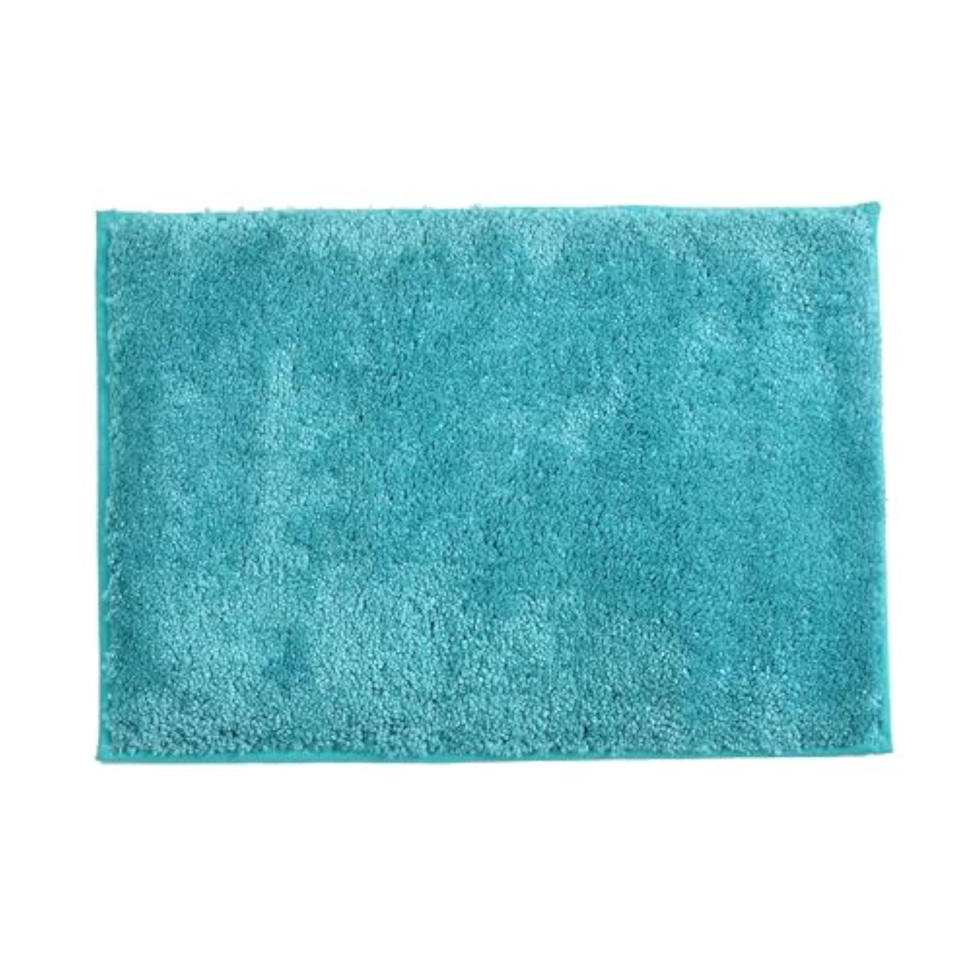 Non-Slip Bath Mat, Turquoise Blue