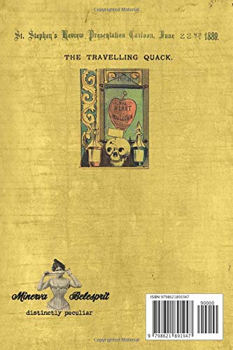 Vintage Cartoon Reproduction, Circa 1800s, Lined Notebook, 150 Pages, 6" x 9" - Image 2
