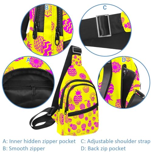 Bolso bandolera compacto de 30x18cm para mantener tus manos libres al caminar 4