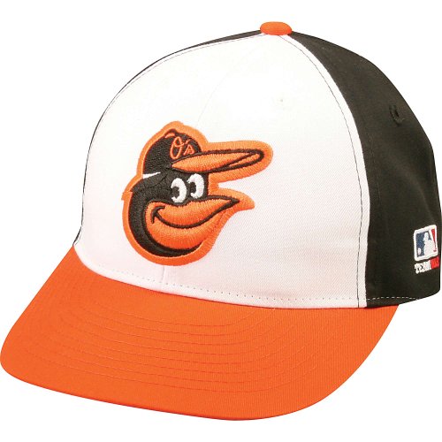 Gorra béisbol algodón MLB Baltimore Orioles blanco naranja miniatura 1